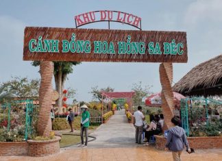 Khu du lịch cánh đồng hoa hồng Sa Đéc – điểm tham quan nổi tiếng Đồng Tháp Khu du lịch cánh đồng hoa hồng Sa Đéc - điểm tham quan nổi tiếng Đồng Tháp